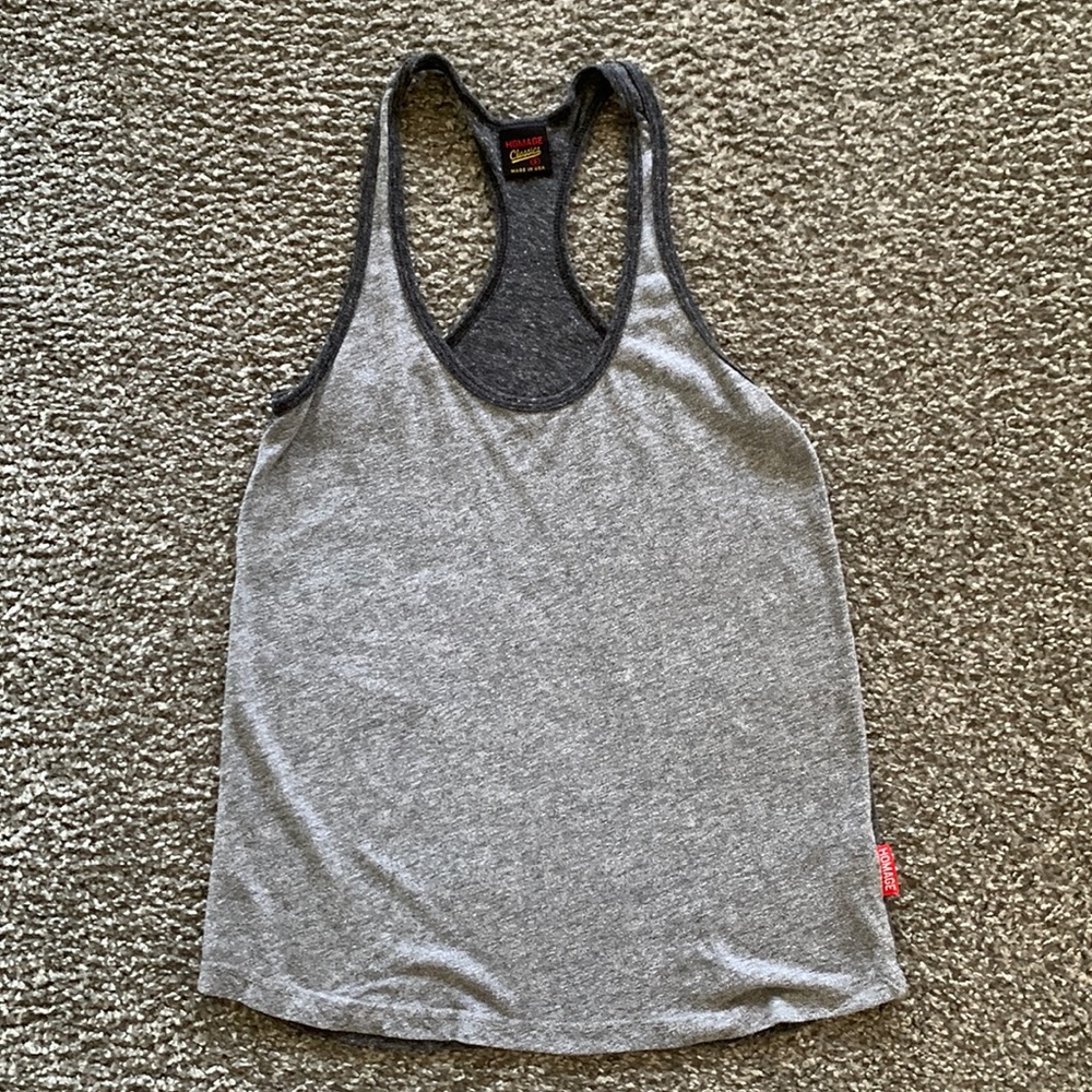 Homage - Gray Tank - Small